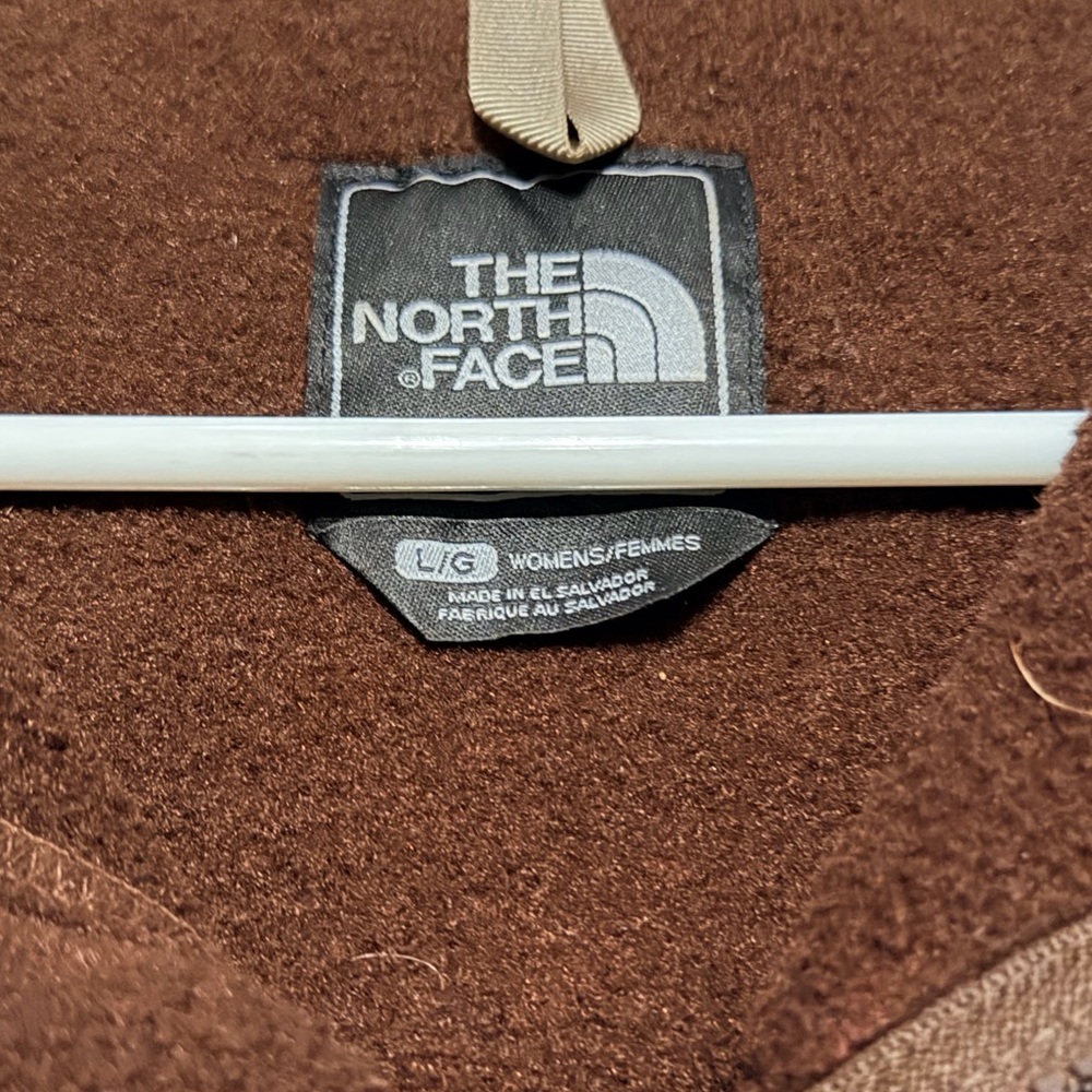 The North Face Women’s Brown Denali Fleece Hybrid Jacket - Picture 4 of 7